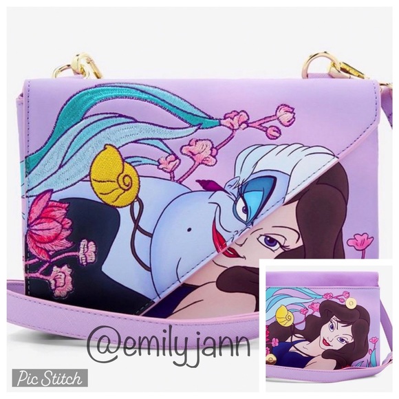 The Little Mermaid♠️Ursula Crossbody Bag - Picture 1 of 13